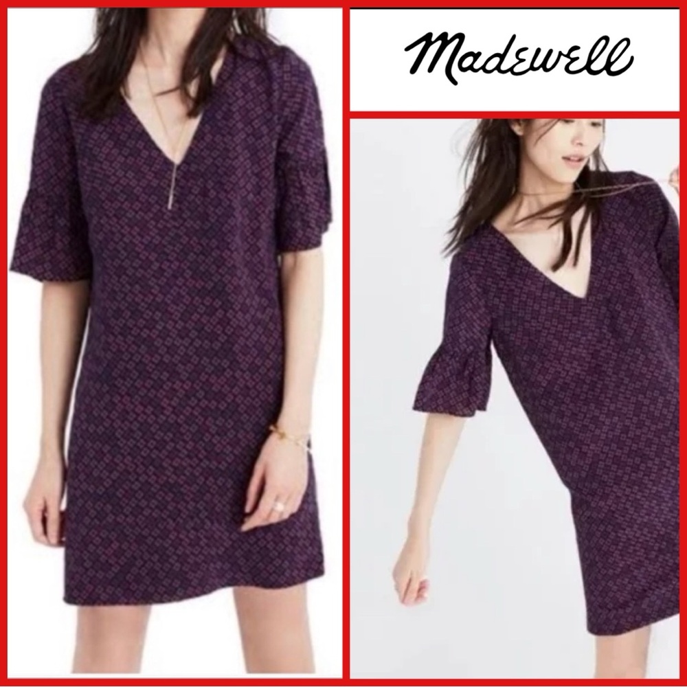 Madewell 100% Silk Dress